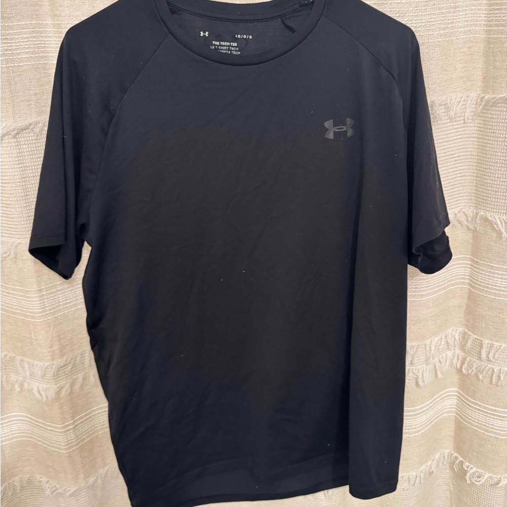 Under Armour Black Short Sleeve Performance Tee